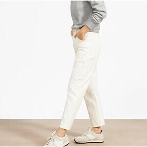 Everlane Women's Cream Flare & Wide Leg Jeans